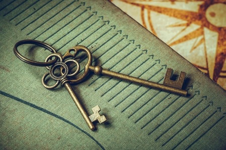 These antique keys will help you find the exit!
